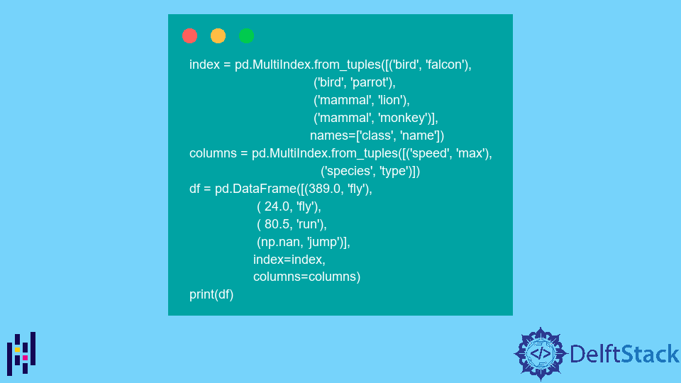 revert-from-multiindex-to-single-index-in-pandas-delft-stack